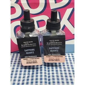 BBW Sapphire Quartz WARM & COMFORTING Fragrance Wallflower 2 Refills